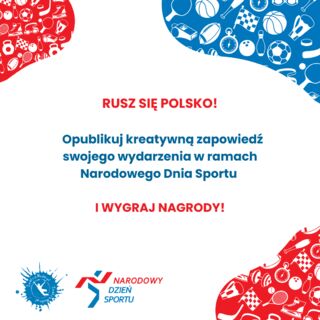Narodowy Dzień Sportu 2025 - Zrób hałas wokół swojego wydarzenia i zgarnij nagrody!